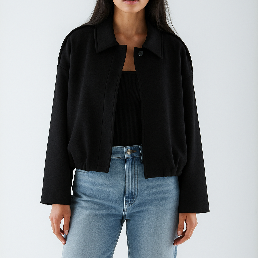 Bomberjakke med revers