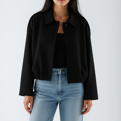 Bomberjakke med revers