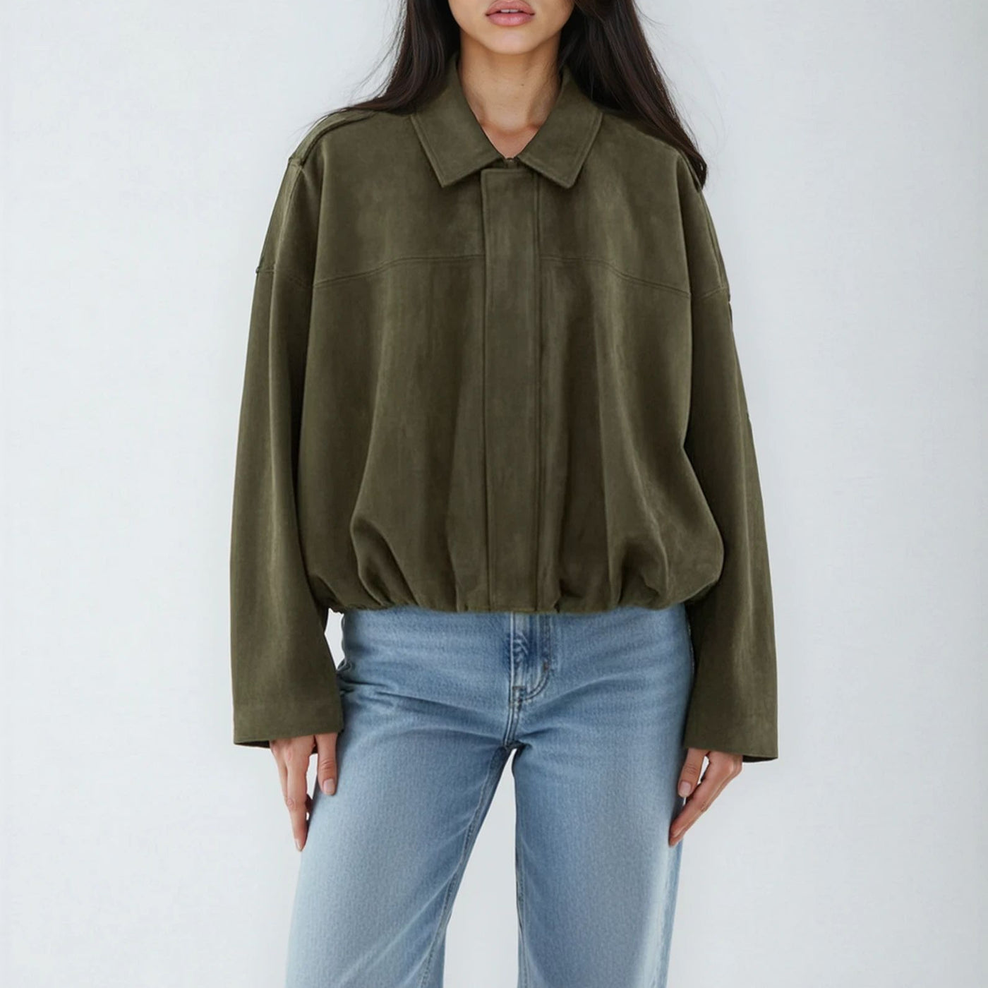 Bomberjakke med revers