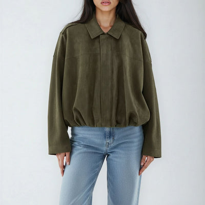 Bomberjakke med revers